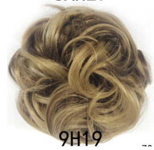 Chignon synthétique ondulé et bouclé pour femme, nouveau design tendance