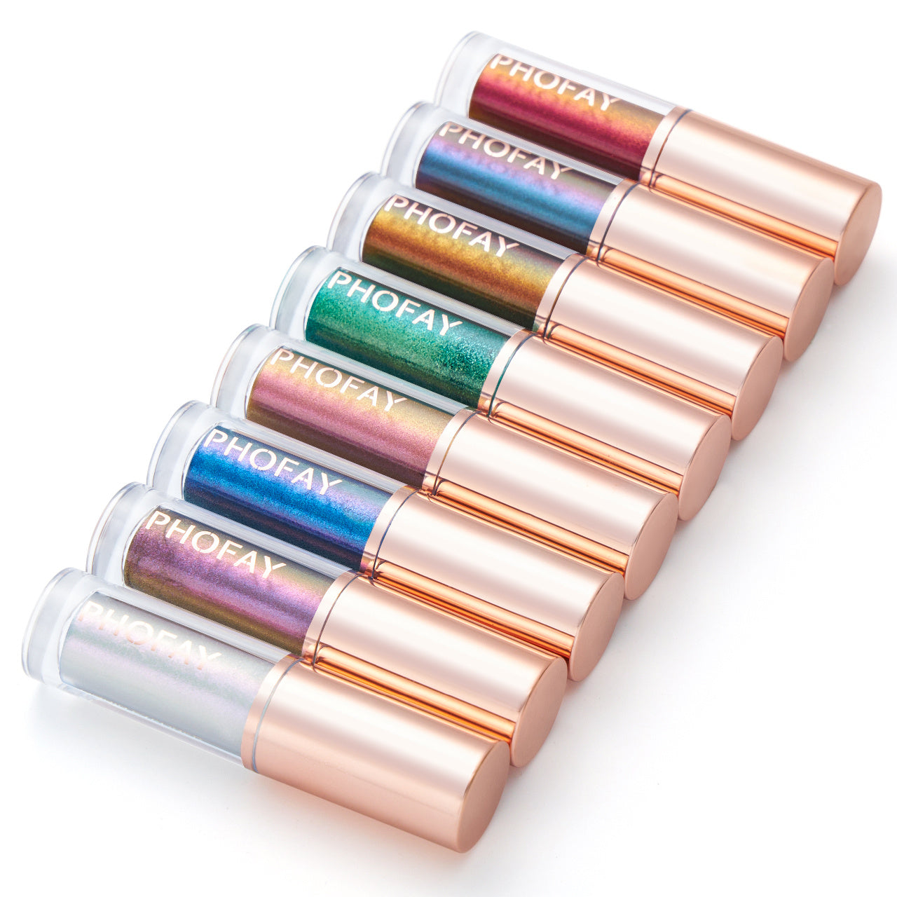 Ensemble de eyeliner pailleté liquide PHOFAY