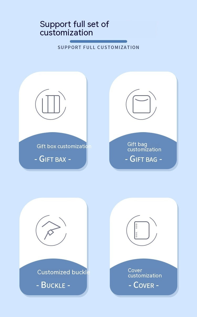 Coffret cadeau de cahiers à feuilles mobiles Business Advanced