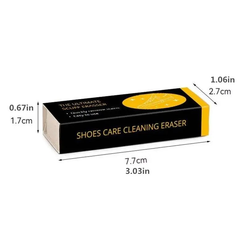 Bloc de gomme de nettoyage pour chaussures en cuir suédé Brosse à chaussures Frotter Décontamination Nettoyant Entretien Chaussures Nettoyant Cuir