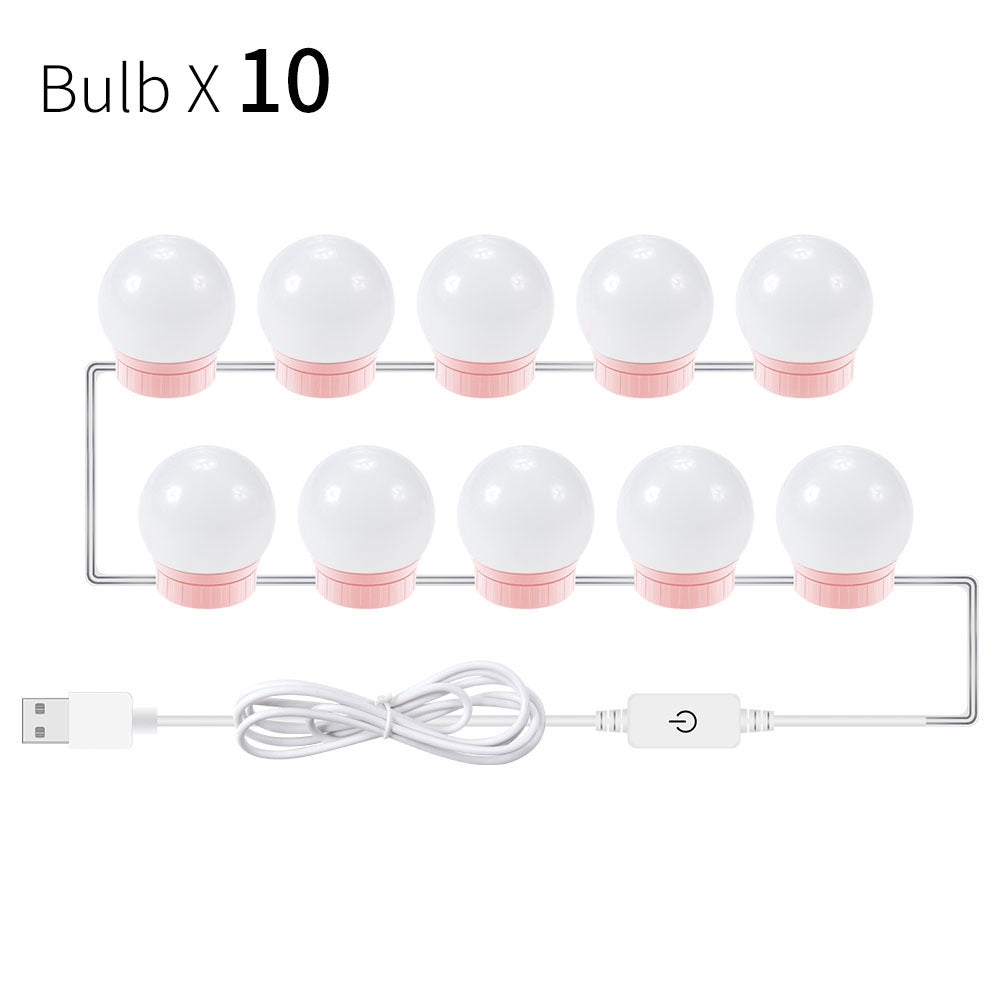 Ampoule LED pour miroir avec interrupteur tactile USB