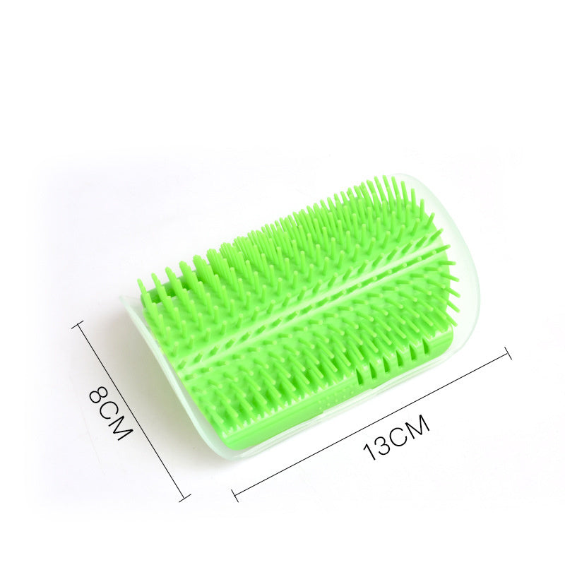 Brosse de toilettage pour chat, dispositif de frottement mural pour animaux de compagnie.
