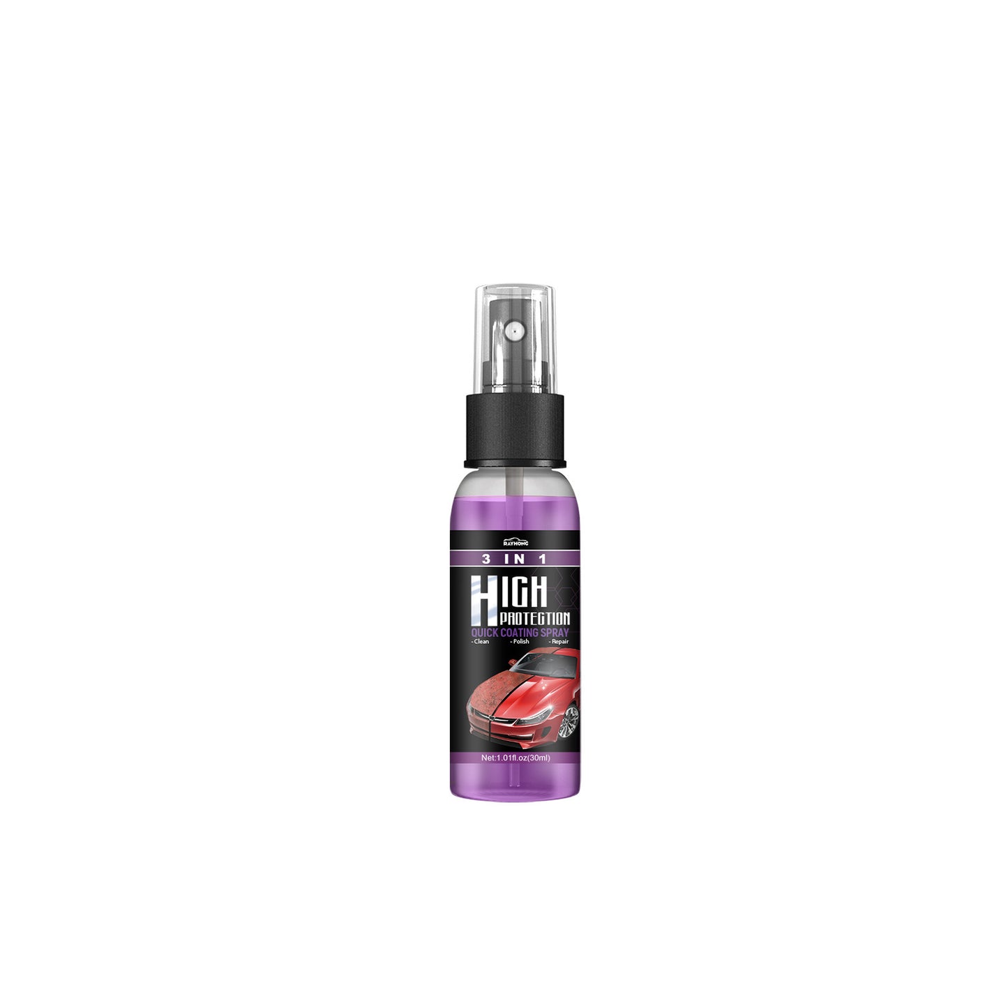 Spray de peinture automobile automatique à haute protection 3 en 1