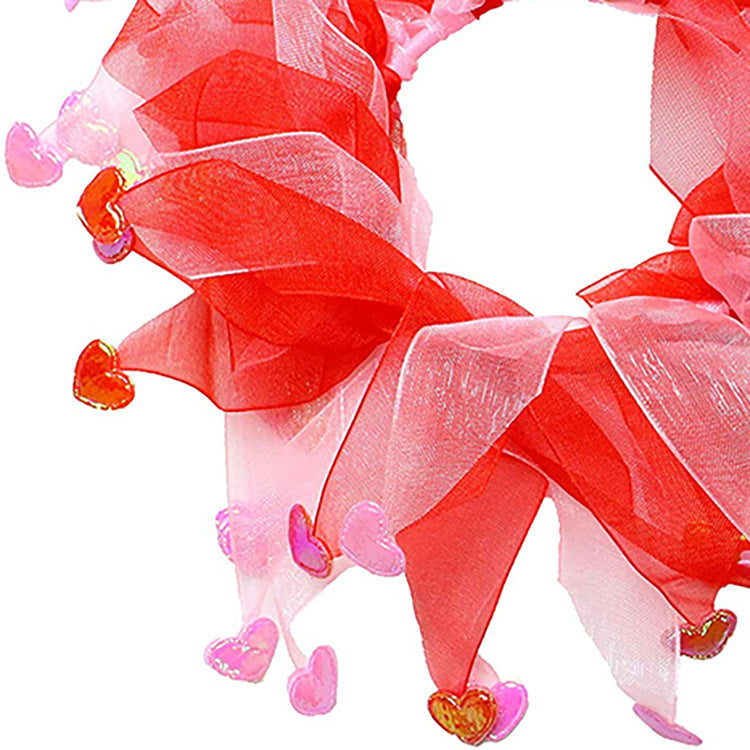 Décoration pour la Saint-Valentin 2025 pour animaux de compagnie, bandeau de cheveux Scar pour la Saint-Valentin, décoration de fête pour chiens, accessoire pour chiens, produits pour animaux de compagnie.