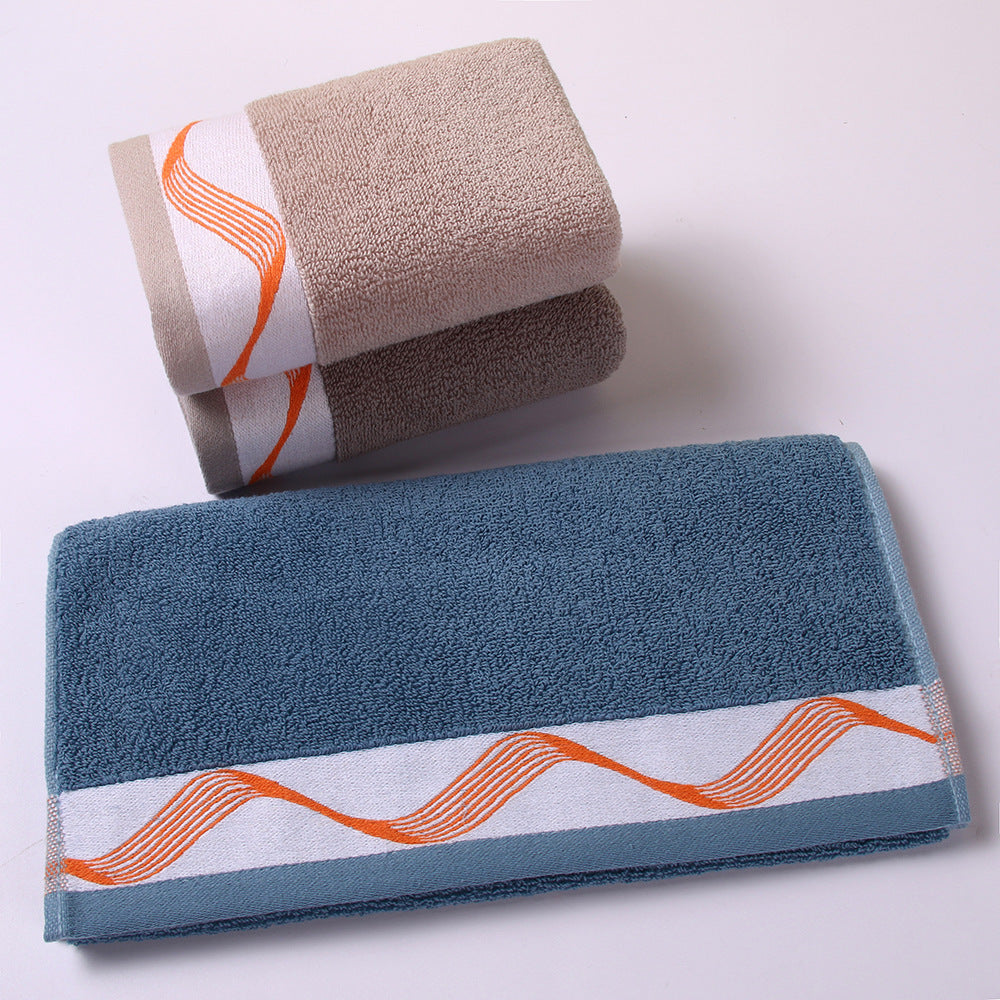 Serviette absorbante en coton épais avec cadeau pour les mains