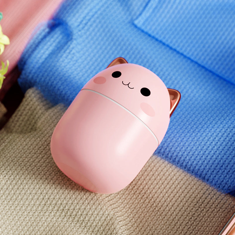 Humidificateur d'aromathérapie silencieux USB avec lumière ambiante