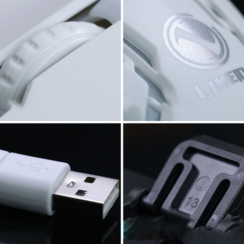Ensemble de clavier et souris de jeu GTX300 CF LOL avec éclairage.