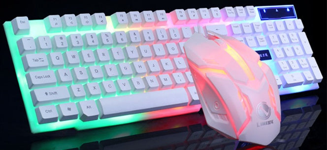 Ensemble de clavier et souris de jeu GTX300 CF LOL avec éclairage.