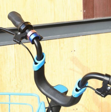 Cloche de vélo en alliage d'aluminium pour enfants et adultes, sonnette universelle pour vélo de montagne, accessoires d'alarme sonore pour la sécurité à vélo.