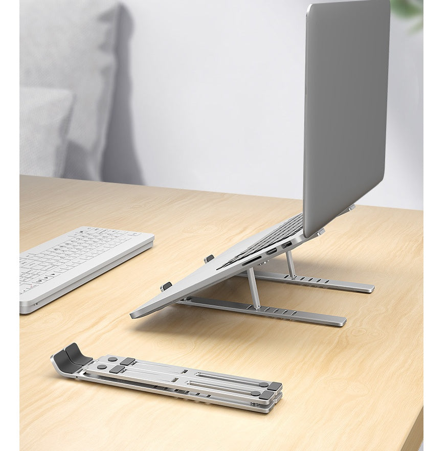 Support d'ordinateur portable refroidissant, support ajustable portable.