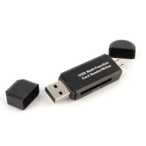 Lecteur de carte multi-fonction intelligent trois-en-un