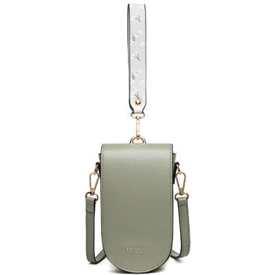 Sac pour téléphone portable version coréenne sac à main multifonctionnel en PU