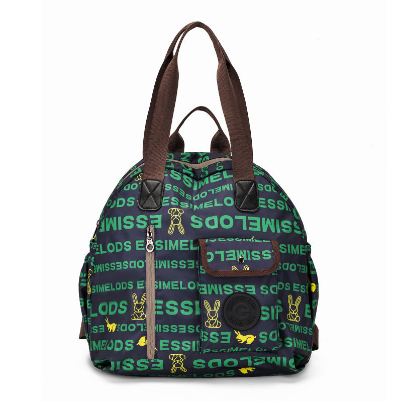 Sac à dos multifonctionnel léger et de grande capacité pour femmes.
