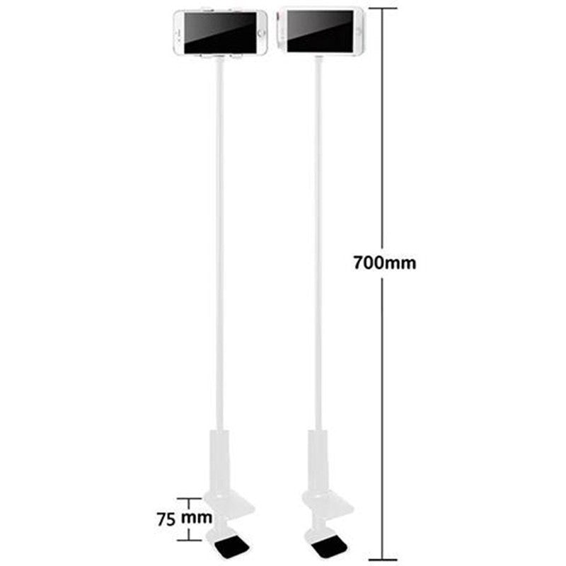 Support de téléphone mobile et de tablette à base spirale à 360 degrés