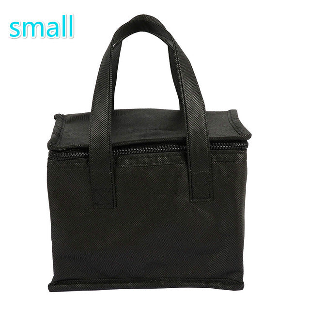 Sac d'isolation pour déjeuner portable, porte-boisson, sacs isolés, sac de livraison de nourriture.