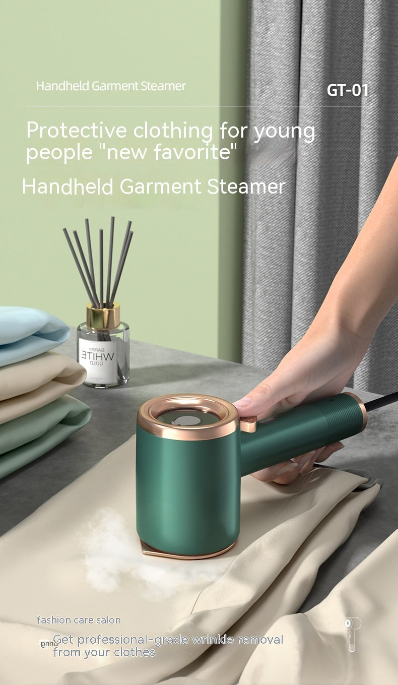 Mini Portable Handheld Steam Iron for Clothes, Fabric Steamer, Travel Iron, Vertical Household Appliances, Ironing Machine with US Plug.