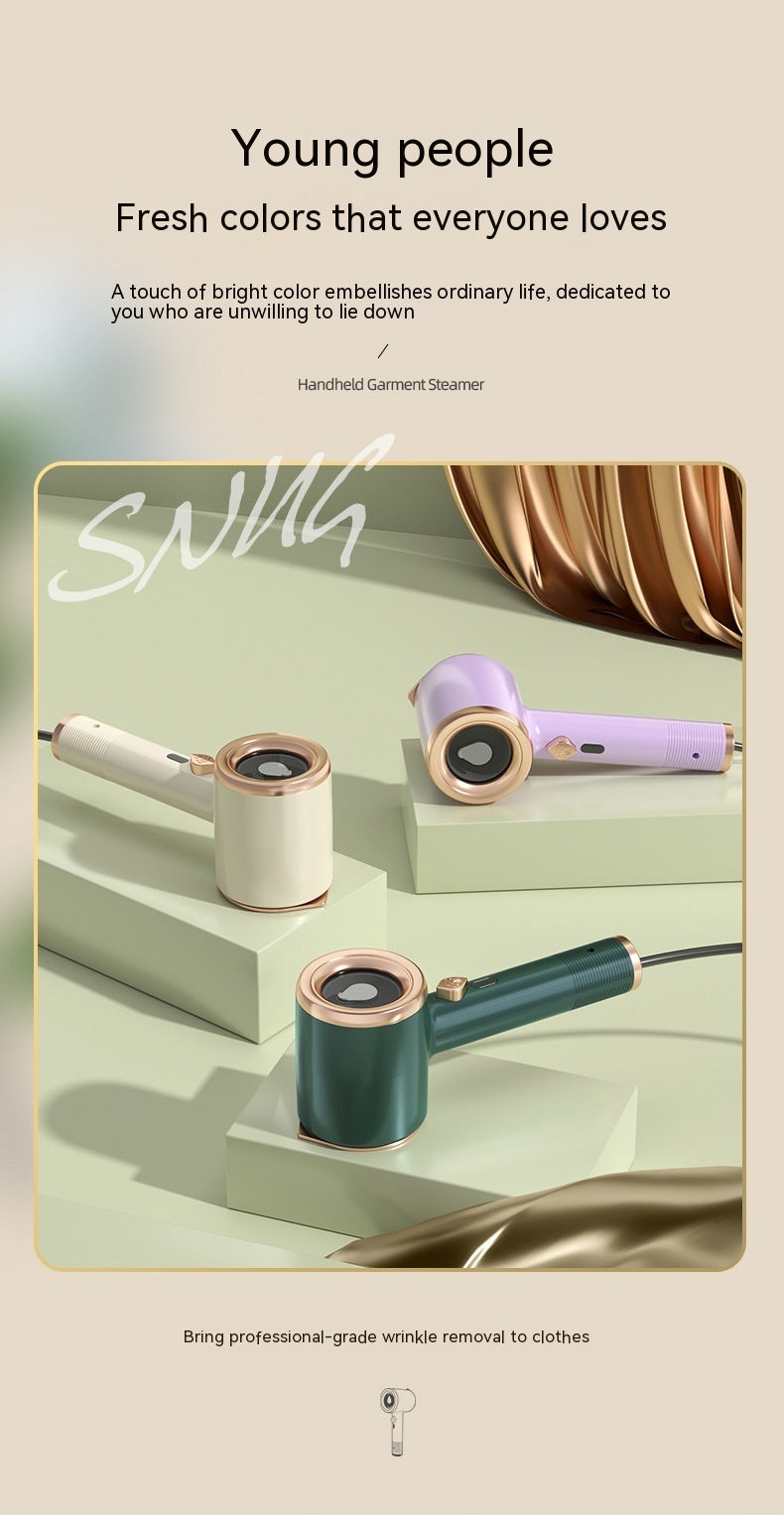 Mini Portable Handheld Steam Iron for Clothes, Fabric Steamer, Travel Iron, Vertical Household Appliances, Ironing Machine with US Plug.