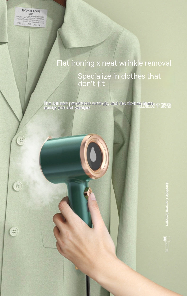 Mini Portable Handheld Steam Iron for Clothes, Fabric Steamer, Travel Iron, Vertical Household Appliances, Ironing Machine with US Plug.