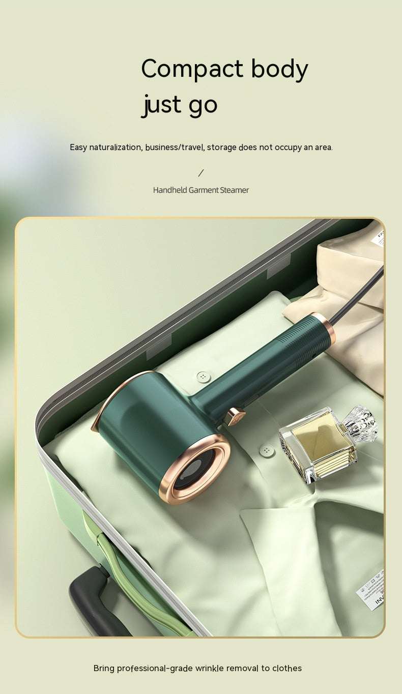 Mini Portable Handheld Steam Iron for Clothes, Fabric Steamer, Travel Iron, Vertical Household Appliances, Ironing Machine with US Plug.