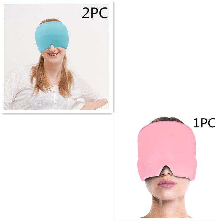 Masque pour les yeux en gel anti-maux de tête