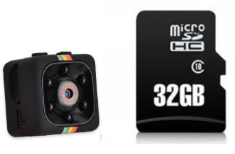 SQ11 Mini caméra HD 1080P Vision nocturne Caméscope Voiture DVR Enregistreur vidéo infrarouge Sport numérique