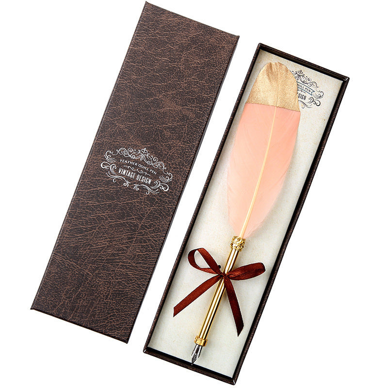 Coffret cadeau stylo plume rétro européen