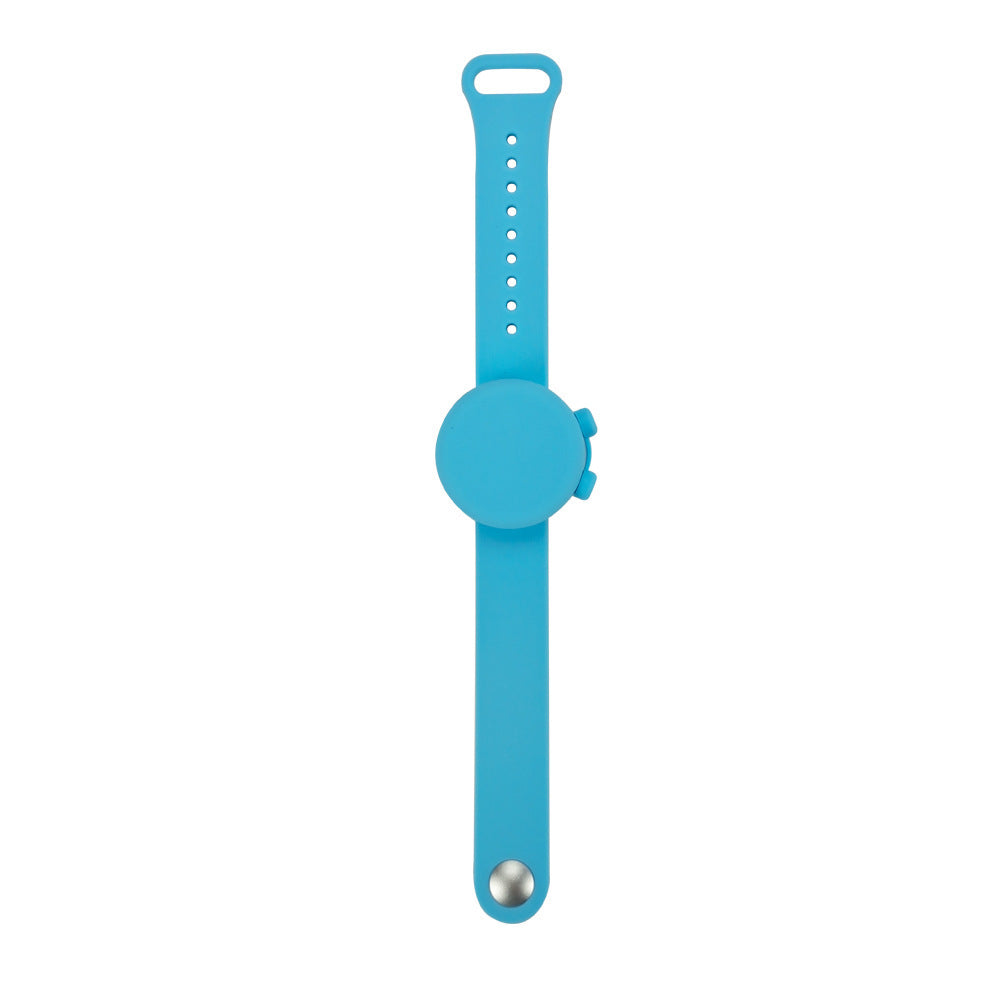 Bracelet désinfectant pour les mains en silicone pour l'extérieur