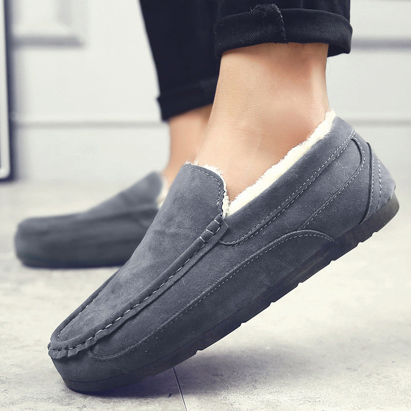 Chaussettes de jambe courtes pour hommes et chaussures décontractées.