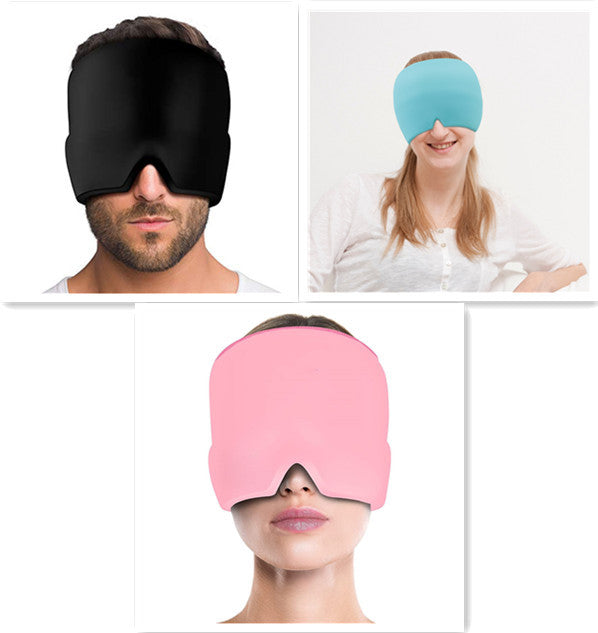 Masque pour les yeux en gel anti-maux de tête