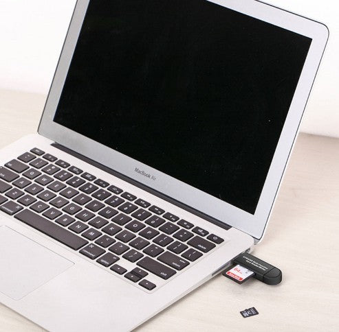 Lecteur de carte multi-fonction intelligent trois-en-un