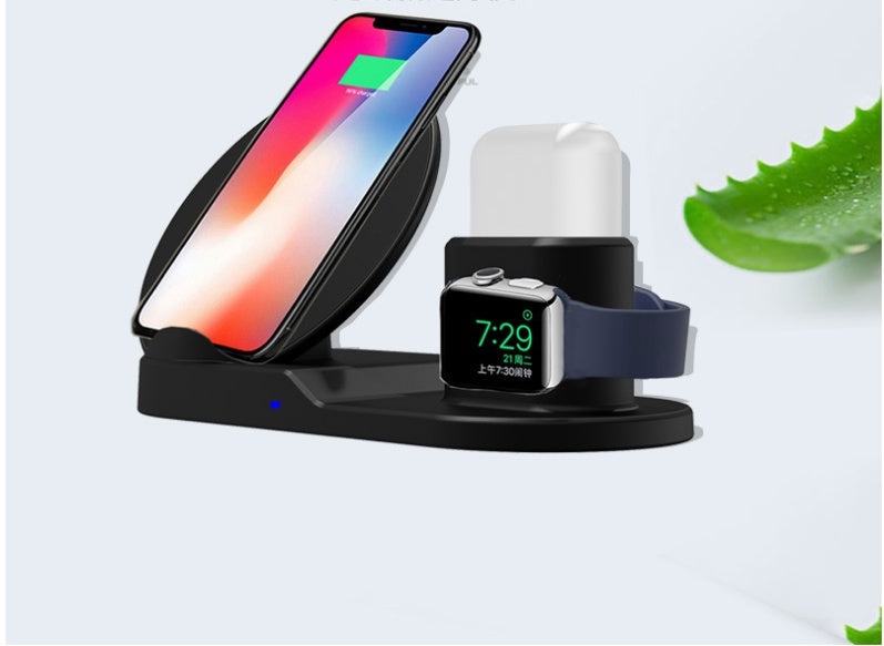Compatible avec Apple, chargeur sans fil 3-en-1