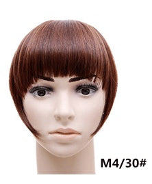 Frange de cheveux Accessoires pour postiches Fausse frange synthétique