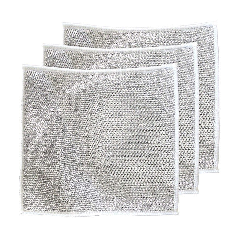 Chiffon de nettoyage de cuisine en fil d'acier