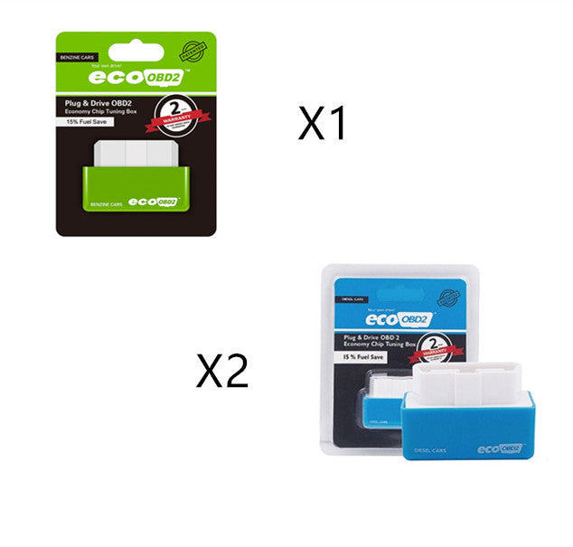 Plug And Play ECOOBD2 Économie de Carburant pour Voiture à Essence ECO OBD2 Conducteur