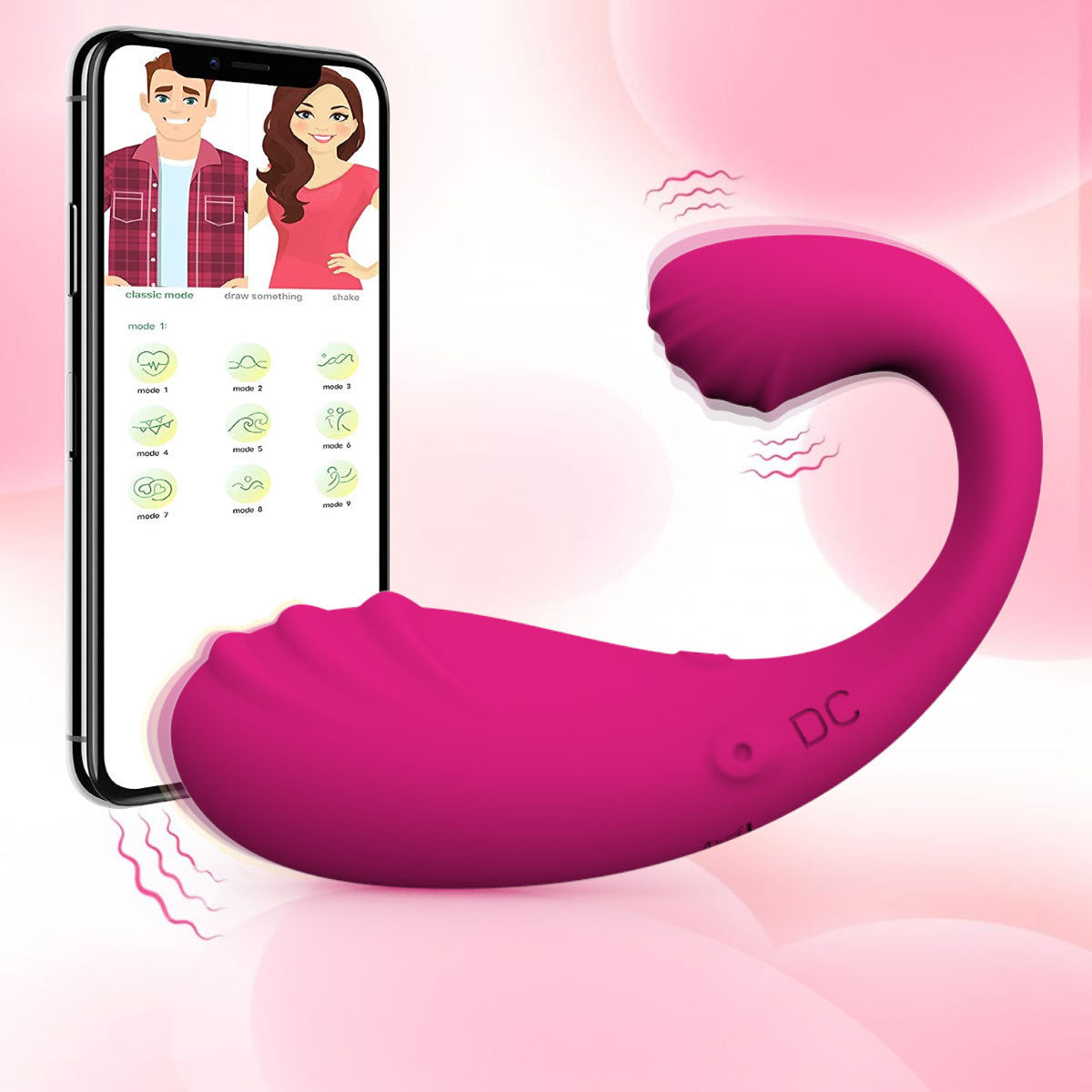 Vibromasseur vaginal à 9 vitesses contrôlé par application, masseur d'œufs vibrants pour point G, stimulateur portable, jouets de massage pour femmes et couples