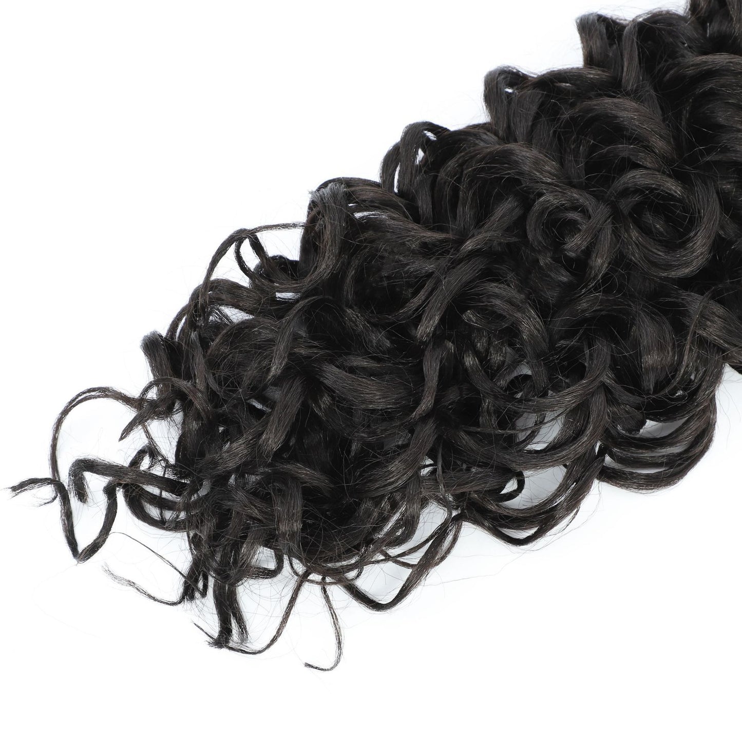 Nouvelles boucles tressées ondulées au crochet