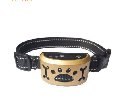 Collier de dressage pour chien étanche, électrique, télécommande pour animaux de compagnie, rechargeable, entraîneur de chiens, dispositif anti-aboiement avec choc, vibration et son.