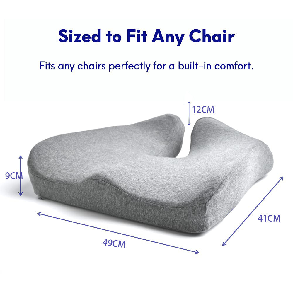 Coussin de chaise de bureau ergonomique en mousse à mémoire pour siège auto