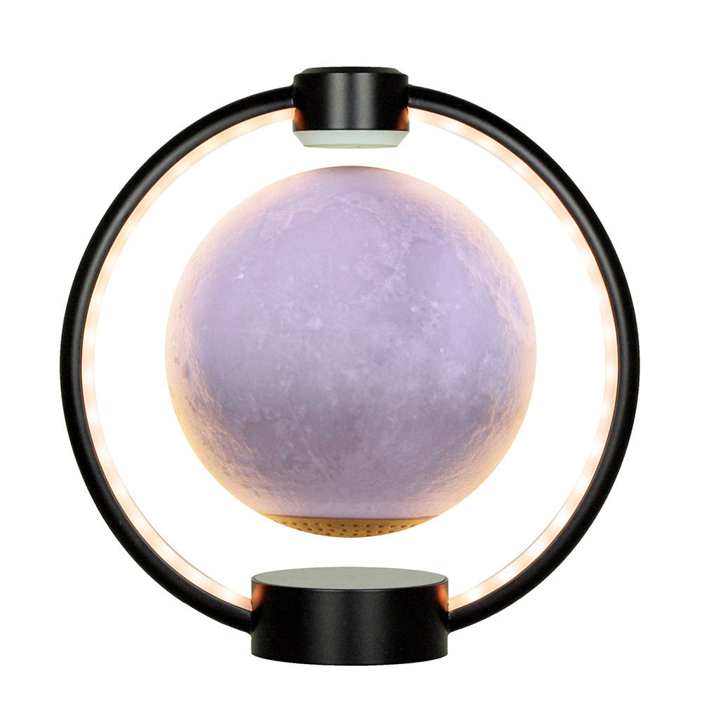 Lumière de lune Maglev Bluetooth 3D stéréo DIY éclat coloré