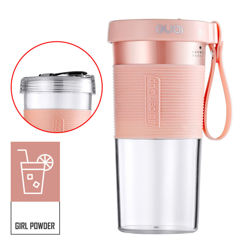 Mixeur portable rechargeable Mini USB, extracteur de jus électrique, appareil à smoothie léger, bouteille de sport, mixeur multifonction.