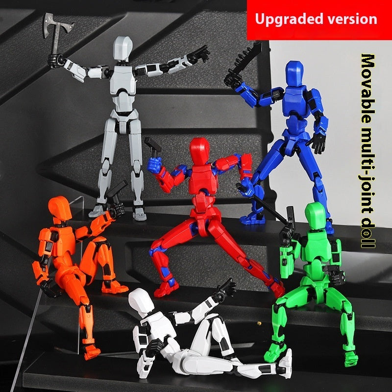 Robot mannequin d'action multi-articulé et transformable, imprimé en 3D, en vente chaude, modèle de poupée pour enfants.