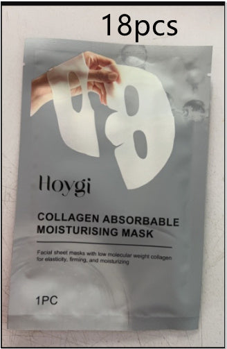 Masque Bio Collagène Véritable Profond, Masque de Collagène de Nuit, Masque de Soins du Visage au Collagène Hydratant Anti-Âge