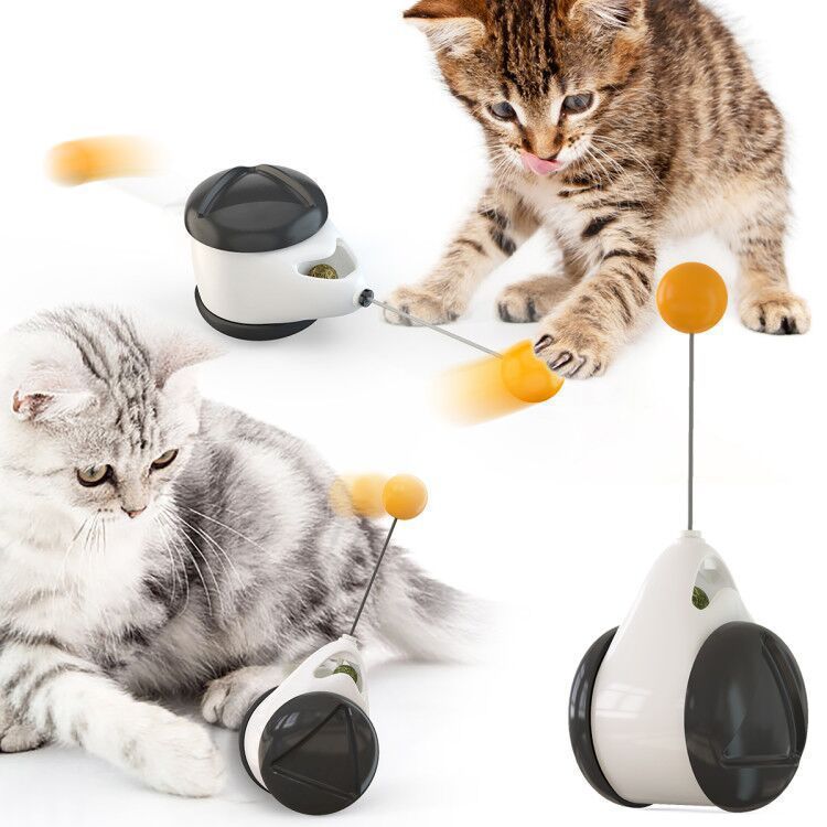Jouet interactif pour chat à mouvement de levage automatique électrique, puzzle intelligent, balle de teasing pour animaux de compagnie, fournitures pour animaux, jouets de levage.