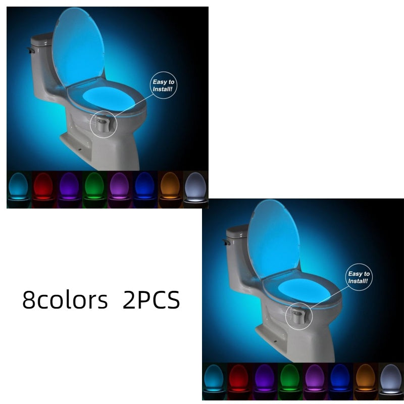 Lumière nocturne LED d'induction pour toilettes