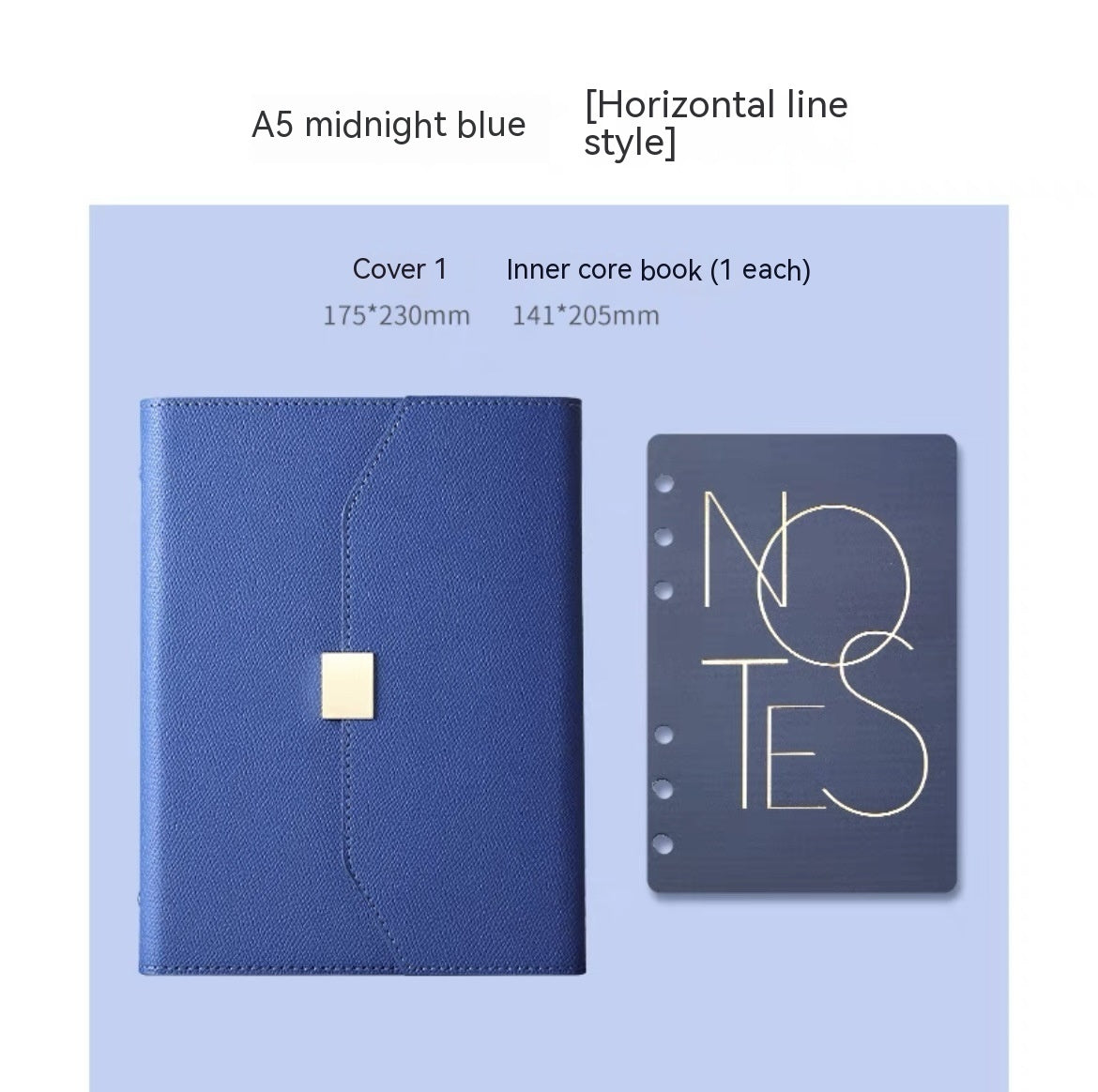 Coffret cadeau de cahiers à feuilles mobiles Business Advanced