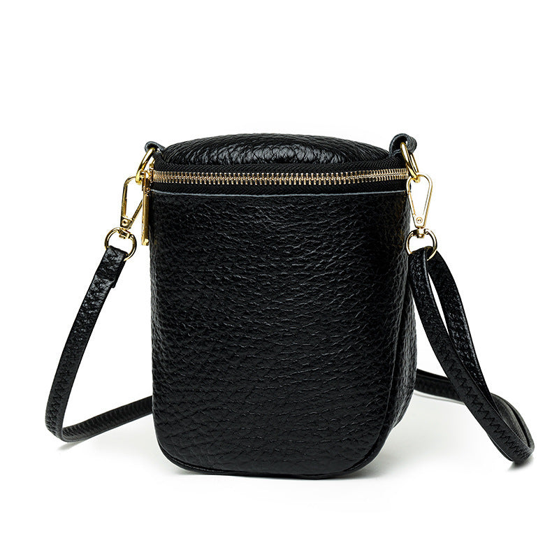 Sac de téléphone portable en cuir de haute qualité, sacs à coque de style coréen pour femmes, petit sac à bandoulière tendance