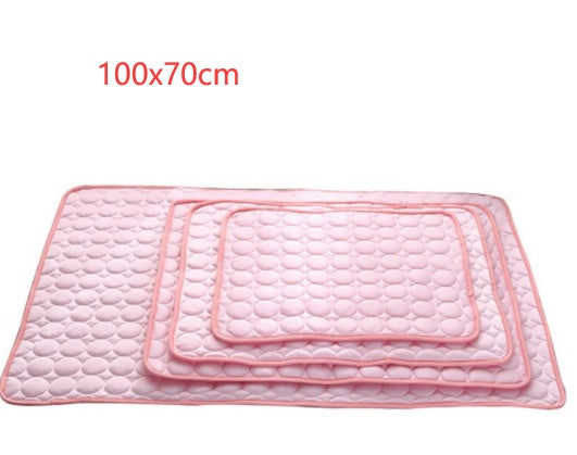 Coussin de refroidissement en soie pour animaux de compagnie