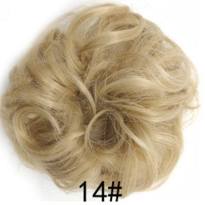 Chignon synthétique ondulé et bouclé pour femme, nouveau design tendance