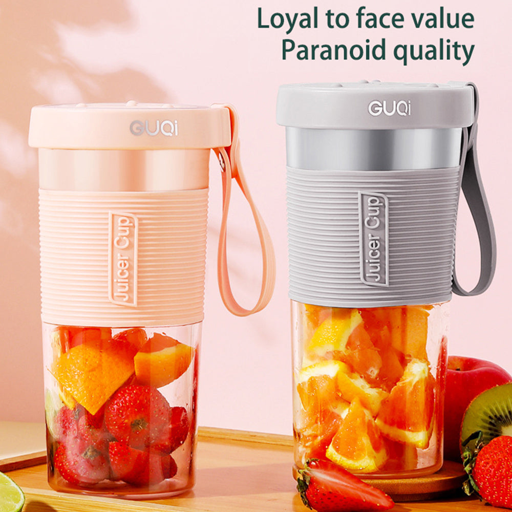 Mixeur portable rechargeable Mini USB, extracteur de jus électrique, appareil à smoothie léger, bouteille de sport, mixeur multifonction.