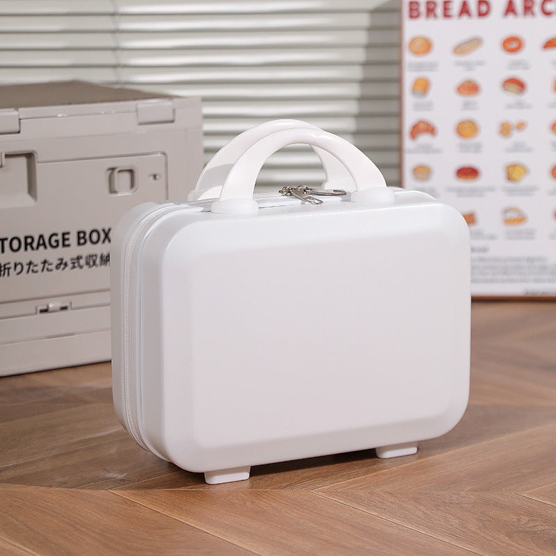 Étui à cosmétiques portable en ABS de 12 pouces et 14 pouces, couleur fruit, mini-bagages portables.